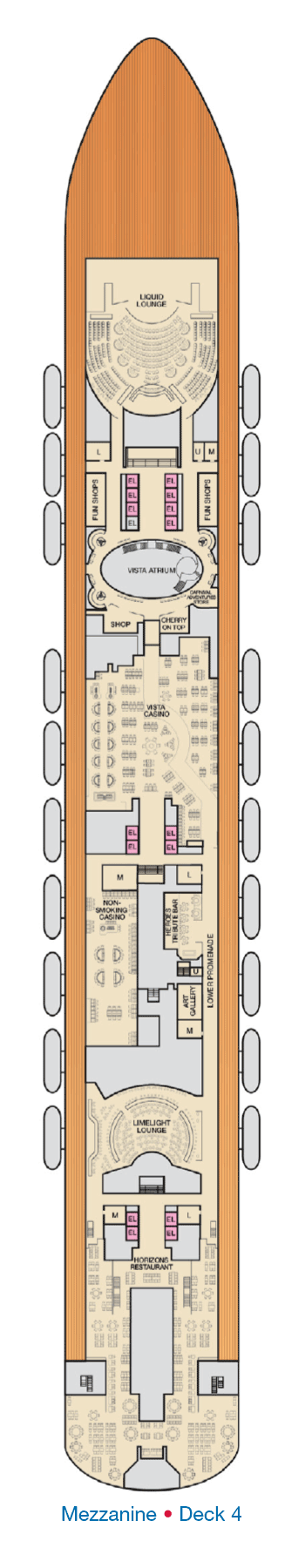 Deck Deck 4 - Mezzanine image